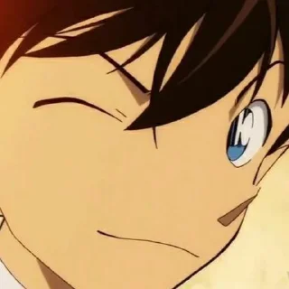 🎲 emoji Shinichi Kudo by @alxagrvr Telegram sticker 13 of 51