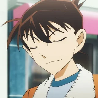 🎲 emoji Shinichi Kudo by @alxagrvr Telegram sticker 5 of 51