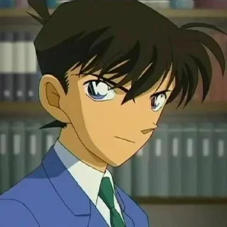 🎲 emoji Shinichi Kudo by @alxagrvr Telegram sticker 21 of 51