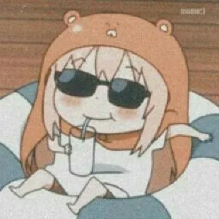 Sticker from Umaru pt² by @eleouerahelp