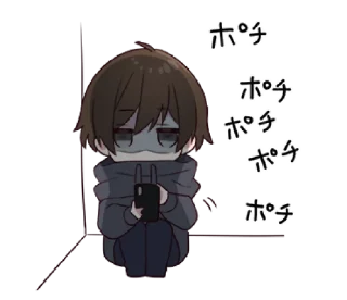 😨 emoji Menhera-kun.3 @bistic Telegram sticker 21 of 40