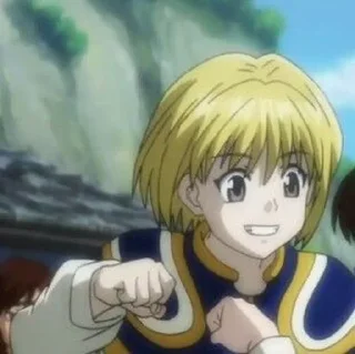 😄 emoji Kurapika Telegram sticker 7 of 22