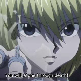 🀄️ emoji kurapika @DEVILDIAGNOSED Telegram sticker 5 of 30