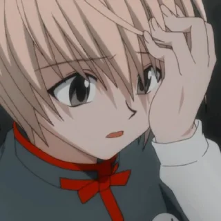 😢 emoji Kurapika Telegram sticker 21 of 22
