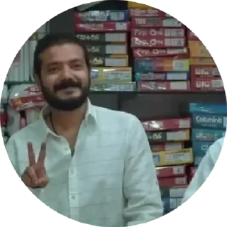 ✌️ emoji Bʜᴀsɪᴋᴋᴀ @fernando_090 @sbfc_kerala Telegram sticker 21 of 44