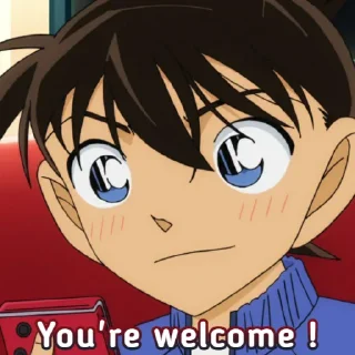 😀 emoji CONAN EDOGAWA 2 Telegram sticker 13 of 120