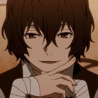 🔰 emoji Dazai Osamu Telegram sticker 7 of 21