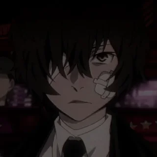 🍷 emoji Dazai Osamu Telegram sticker 16 of 21