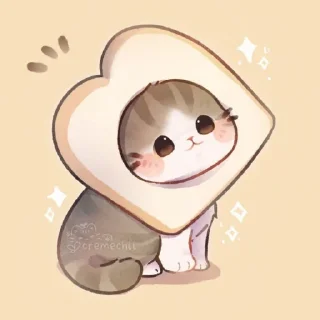 Sticker from @Opstickerpacks 😻 cute cats ✨