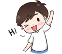 Sticker from Boobib Cute Boy