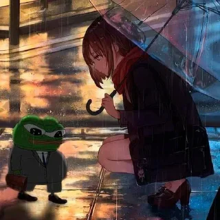 ☹️ emoji Pepes Telegram sticker 10 of 23