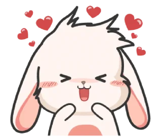 🐰 emoji Daily life of Loppie! — @slyhterin Telegram sticker 24 of 41