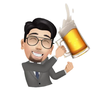 🍾 emoji DoT expression Telegram sticker 5 of 53