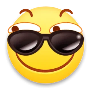 😎 emoji 贴吧超清表情包 Telegram sticker 5 of 77