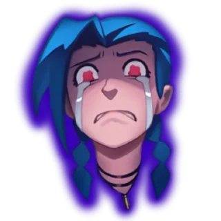 😭 emoji League of Legends Telegram sticker 17 of 24