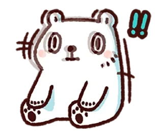 😱 emoji 🐼 ¦ punya @gvcciburry ୭̥⋆*｡ Telegram sticker 12 of 64