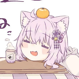 🍵 emoji 呐呐呐 @Shiroha Telegram sticker 8 of 76