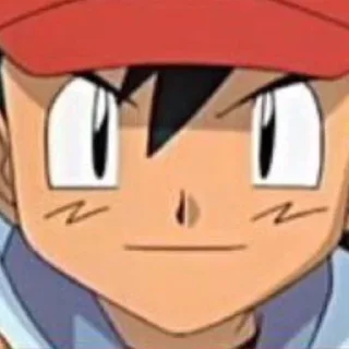 🕸 emoji Ash Ketchum, Satoshi - @StickerAnimePack Telegram sticker 19 of 25