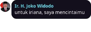 🇲🇨 emoji Jokowi berkata Telegram sticker 6 of 39