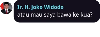 🇲🇨 emoji Jokowi berkata Telegram sticker 14 of 39