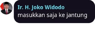🇲🇨 emoji Jokowi berkata Telegram sticker 19 of 39