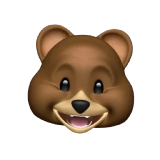 😄 emoji Bear Telegram sticker 15 of 15