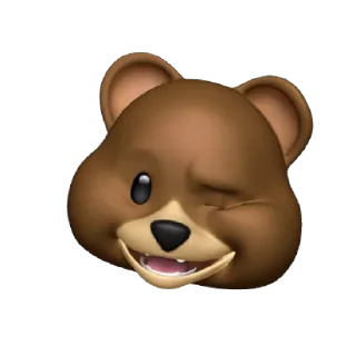 😋 emoji Bear Telegram sticker 13 of 15