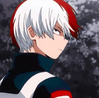 🥢 emoji Todoroki shouto @yorabells Telegram sticker 14 of 35
