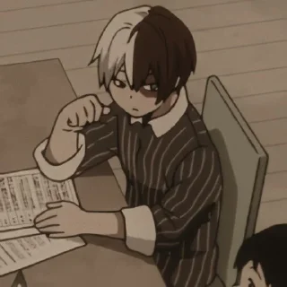 🎧 emoji .-☆Todoroki Shouto☆-. — @softieetikel Telegram sticker 13 of 40