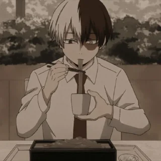 🎧 emoji .-☆Todoroki Shouto☆-. — @softieetikel Telegram sticker 17 of 40