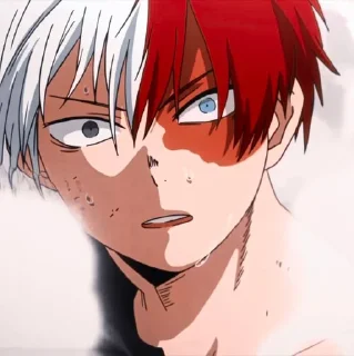 🥢 emoji Todoroki shouto @yorabells Telegram sticker 6 of 35