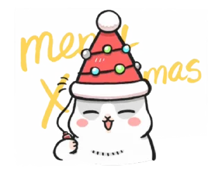 🎄 emoji ㄇㄚˊ幾兔-賣萌大作戰 Telegram sticker 23 of 24