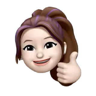 Sticker from Memoji • Apple @AppleMemoji
