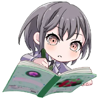 😇 emoji mygo 创哉 Telegram sticker 19 of 85