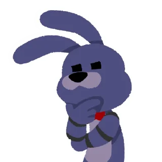 🤔 emoji Five Nights at Freddy's (Smol Version) Telegram sticker 12 of 36