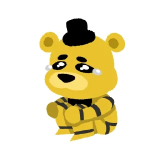😢 emoji Five Nights at Freddy's (Smol Version) Telegram sticker 5 of 36