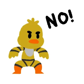 🚫 emoji Five Nights at Freddy's (Smol Version) Telegram sticker 14 of 36