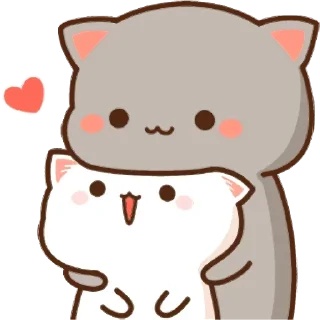 🥰 emoji 蜜桃貓合集 Telegram sticker 24 of 86
