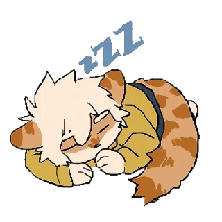 😴 emoji 虎库里2020 Telegram sticker 9 of 16