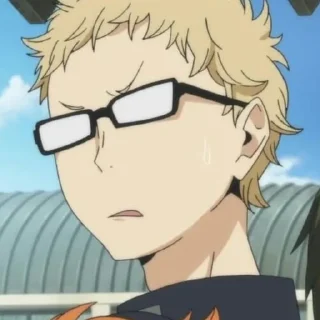 🏐 emoji tsukishima @jungoonity Telegram sticker 15 of 30