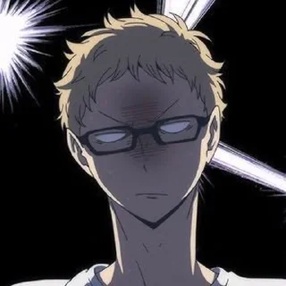 🏐 emoji tsukishima @jungoonity Telegram sticker 13 of 30