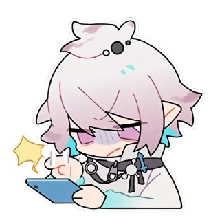 😠 emoji 明日方舟 / Arknights 7 Telegram sticker 14 of 112