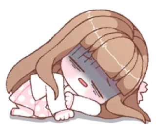 😩 emoji louvelle | @cutestickers4you Telegram sticker 22 of 40