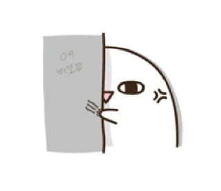 😓 emoji tteokmungchi | @cutestickers4you Telegram sticker 22 of 32