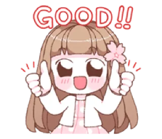 👍 emoji louvelle | @cutestickers4you Telegram sticker 19 of 40