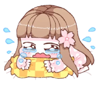 😭 emoji louvelle | @cutestickers4you Telegram sticker 8 of 40