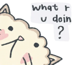 Sticker from meowmeme | @cutestickers4you