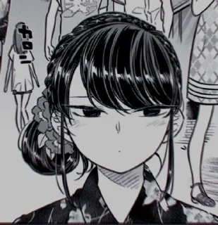 💭 emoji komi Shouko | @nanostickers Telegram sticker 21 of 41