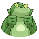 Sticker from Frog - @istkr
