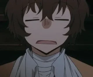 😐 emoji DAZAI - SAN BY @realstrawhat Telegram sticker 17 of 47